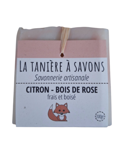Savon Citron / Bois de rose